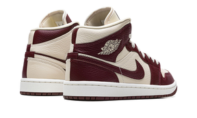 Air Jordan 1 Mid WMNS "Split Cherrywood Red"